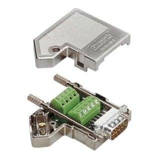 Phoenix Contact Connecteur D-SUB 9 broches mâle SUBCON 9/M-SH