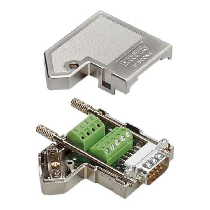 Phoenix Contact Connecteur D-SUB 9 broches mâle SUBCON 9/M-SH