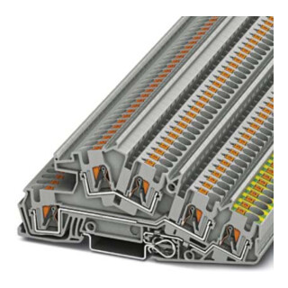 Phoenix Contact Connecteur de terre d'installation 0,2-6 mm² PTI 4-PE/L/L