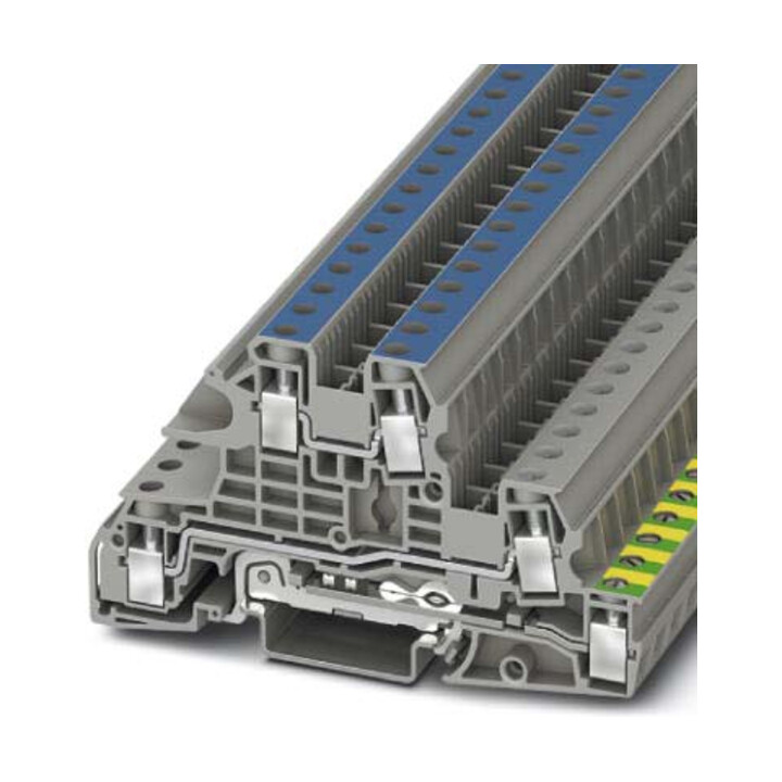 Phoenix Contact Connecteur d’installation SL-Cl. 0, 2-10 mm², gris UTI 6-PE/L/N