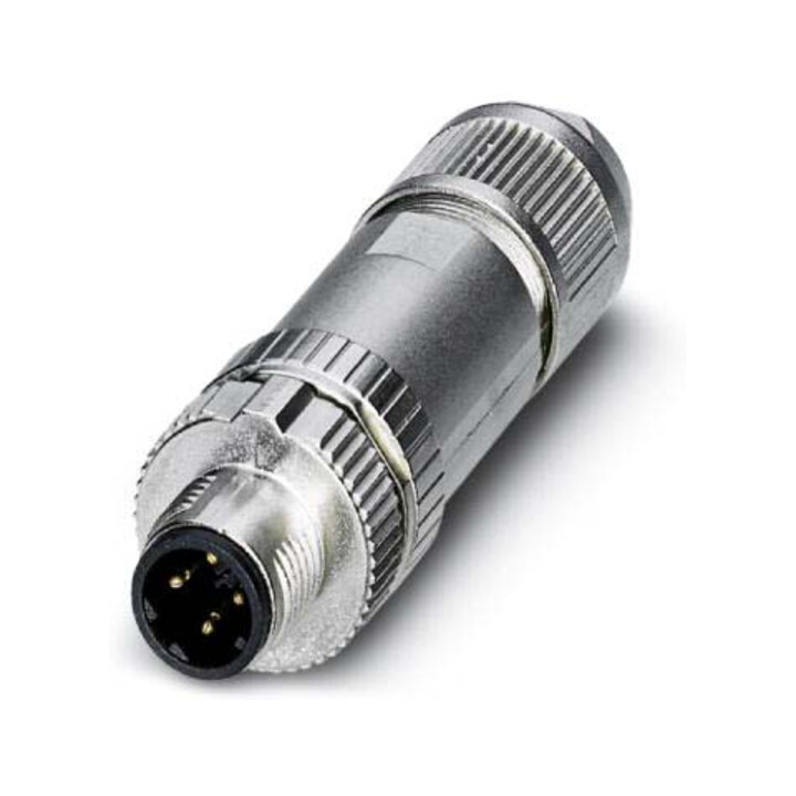 Phoenix Contact Connecteur SACC-M12MSD-, 1424682