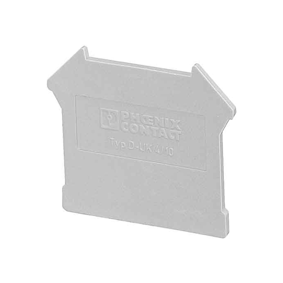 Phoenix Contact Couvercle 42,5×1,8×35,9 mm gr D-UK 4/10