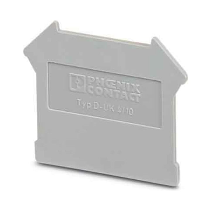 Phoenix Contact Couvercle 42,5×1,8×35,9 mm gr D-UK 4/10