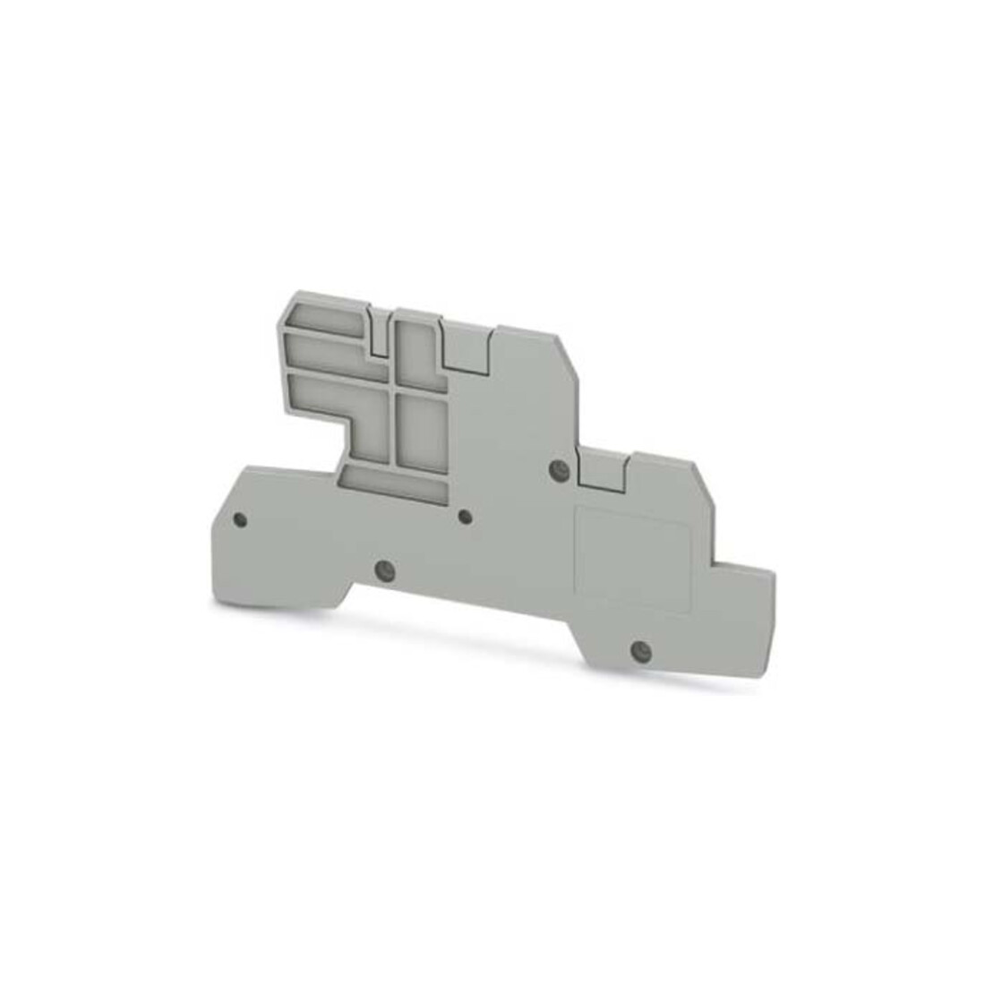 Phoenix Contact Couvercle de fin de ligne 95 × 2,2 mm, gris D-UTI 6/3