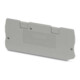 Phoenix Contact Couvercle de fin L:70,1mm, I:2,2mm, gris D-PT 2,5-MTB