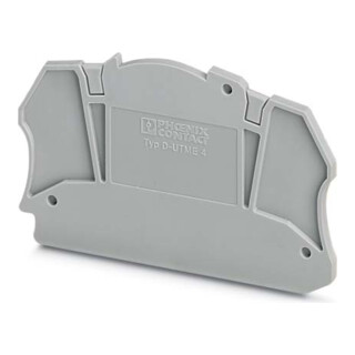 Phoenix Contact Couvercle de finition largeur 2,2 mm D-UTME 4