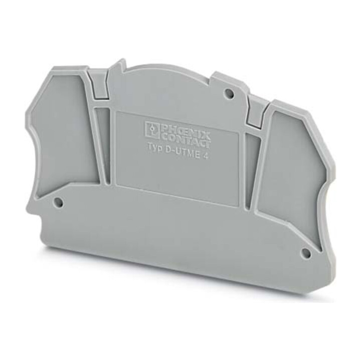 Phoenix Contact Couvercle de finition largeur 2,2 mm D-UTME 4