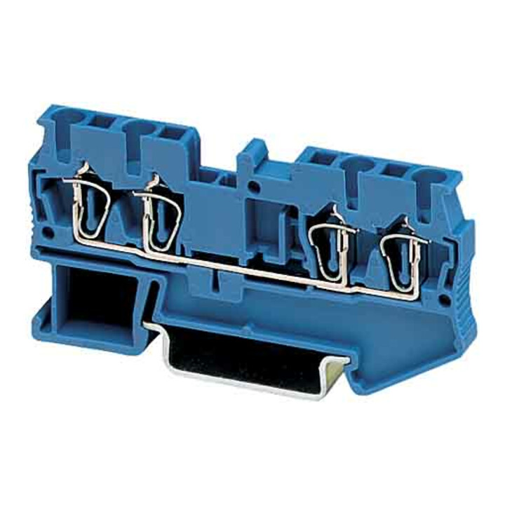 Phoenix Contact Durchgangsklemme 0,08-4qmm bl ST 2,5-QUATTRO BU