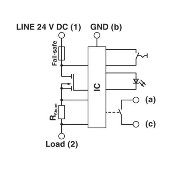 Phoenix Contact Geräteschutzschalter elektronisch CB E1 24DC/10A NO P