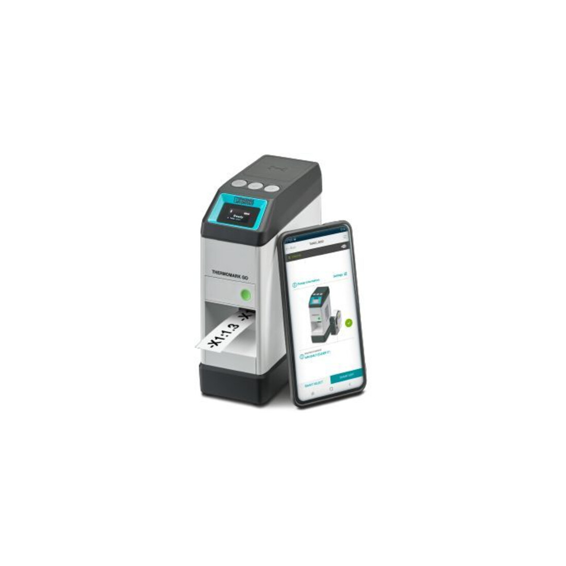 Phoenix Contact Imprimante transfert thermique pour matériaux de marquage THERMOMARK GO