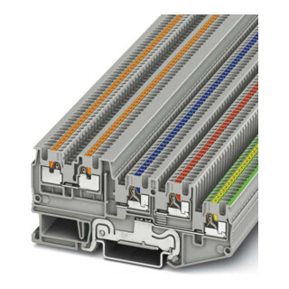 Phoenix Contact Inst.schutzleiterklemme 0, 14-1, 5qmm, grau PTIO 1, 5/S/4-PE