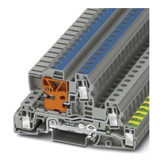Phoenix Contact Installations-SL-Cl. 0, 2-10 mm², gris UTI 6-PE/L/NT