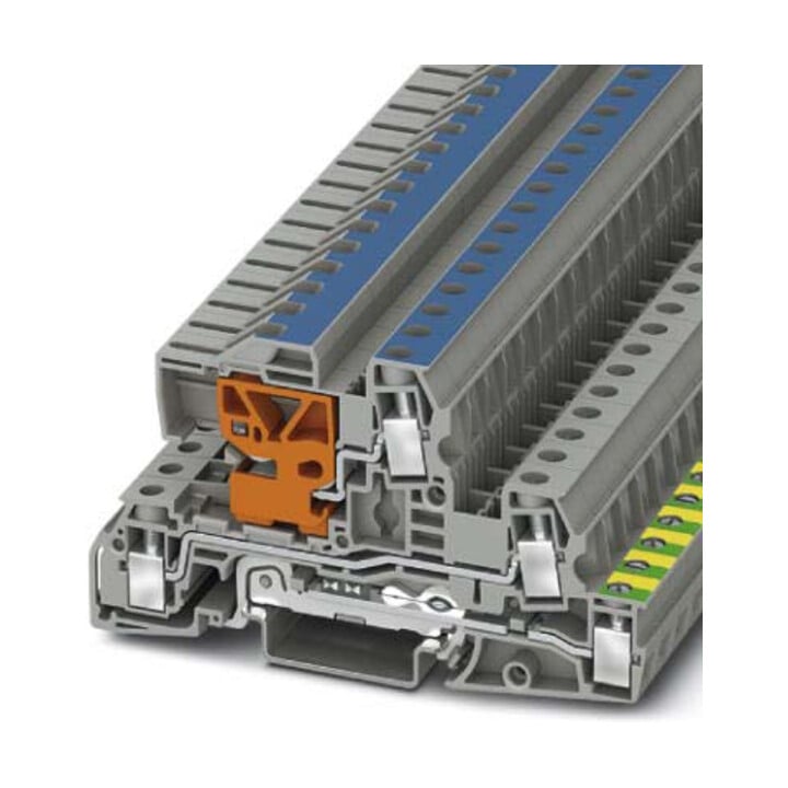 Phoenix Contact Installations-SL-Kl. 0, 2-10qmm, grau UTI 6-PE/L/NT