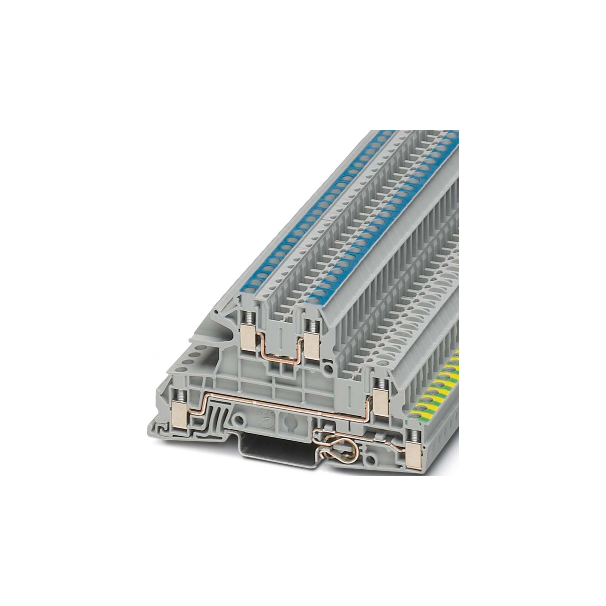Phoenix Contact Installationsetagenklemme 0, 2-4qmm 5, 2mm gr UTI 2, 5-PE/L/N