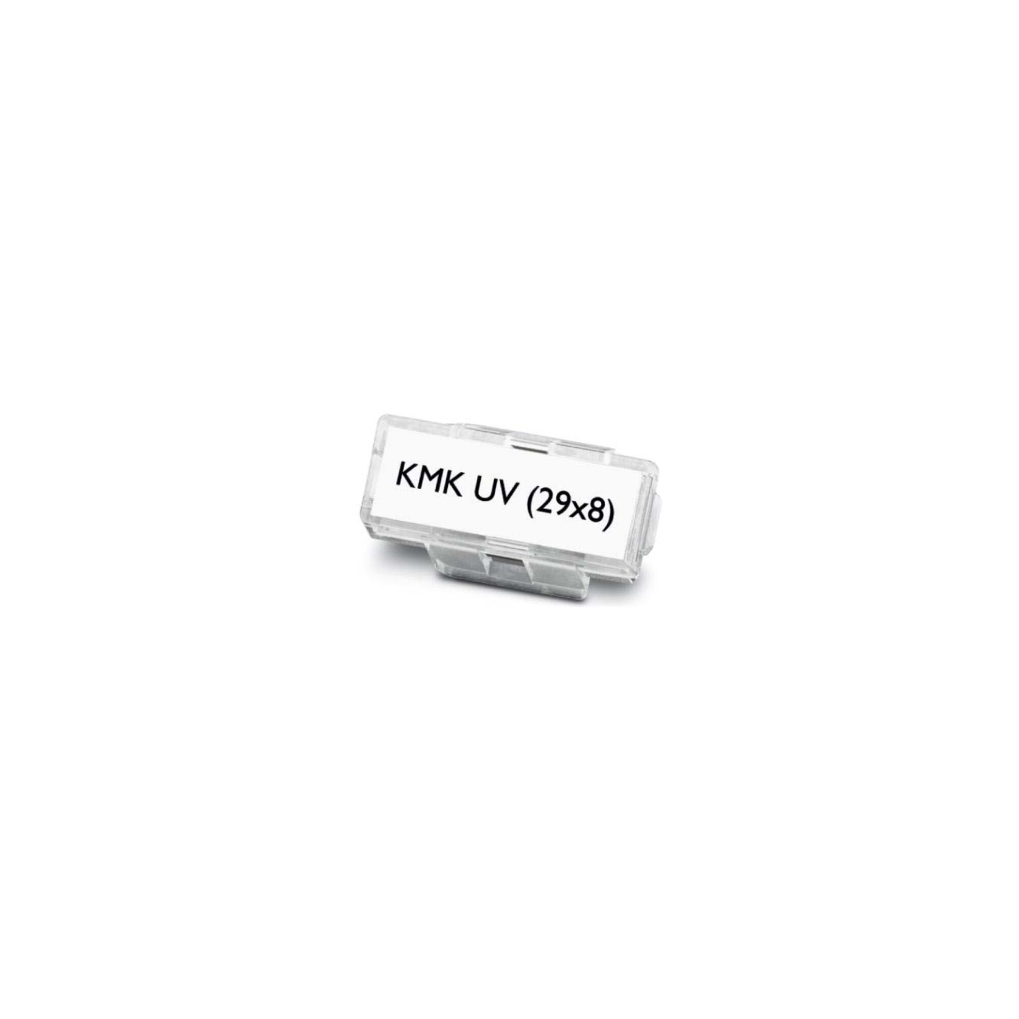 Phoenix Contact Kabelmarkerträger transparent, 29x8mm KMK UV (29X8)