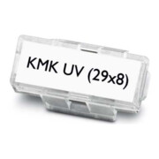 Phoenix Contact Kabelmarkerträger transparent, 29x8mm KMK UV (29X8)-2