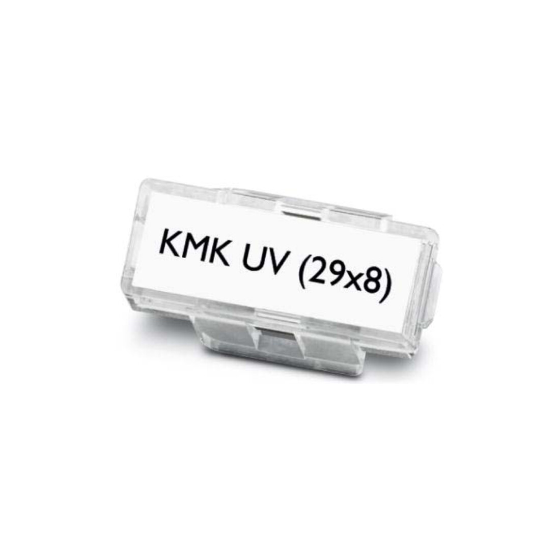Phoenix Contact Kabelmarkerträger transparent, 29x8mm KMK UV (29X8)