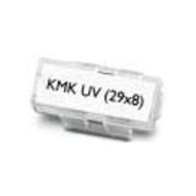 Phoenix Contact Kabelmarkerträger transparent, 29x8mm KMK UV (29X8)-4