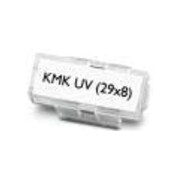Phoenix Contact Kabelmarkerträger transparent, 29x8mm KMK UV (29X8)-5
