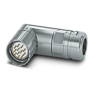 Phoenix Contact Kabelsteckverbinder CA-19P1N12T007 gewinkelt geschirmt 16+3 Pol Stift Lötanschluss 6-10mm