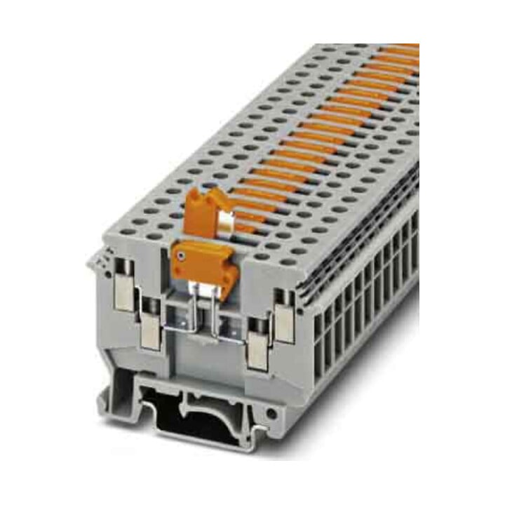 Phoenix Contact Klemmenblock UDK 4-MTK-P/P grau 630 V 16 A 4 mm² Schraubanschluss