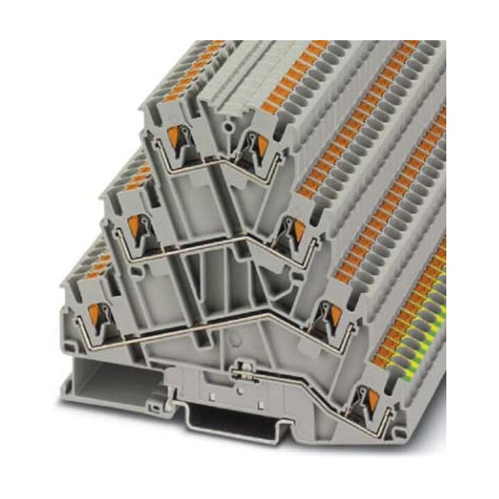 Phoenix Contact Mehrstockklemme PT2,5-PE/3L