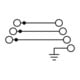 Phoenix Contact Mehrstockklemme PT2,5-PE/3L