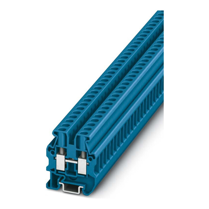 Phoenix Contact Mini-bornier de passage 0,2-6 mm², AWG 24-10 MUT 4 BU