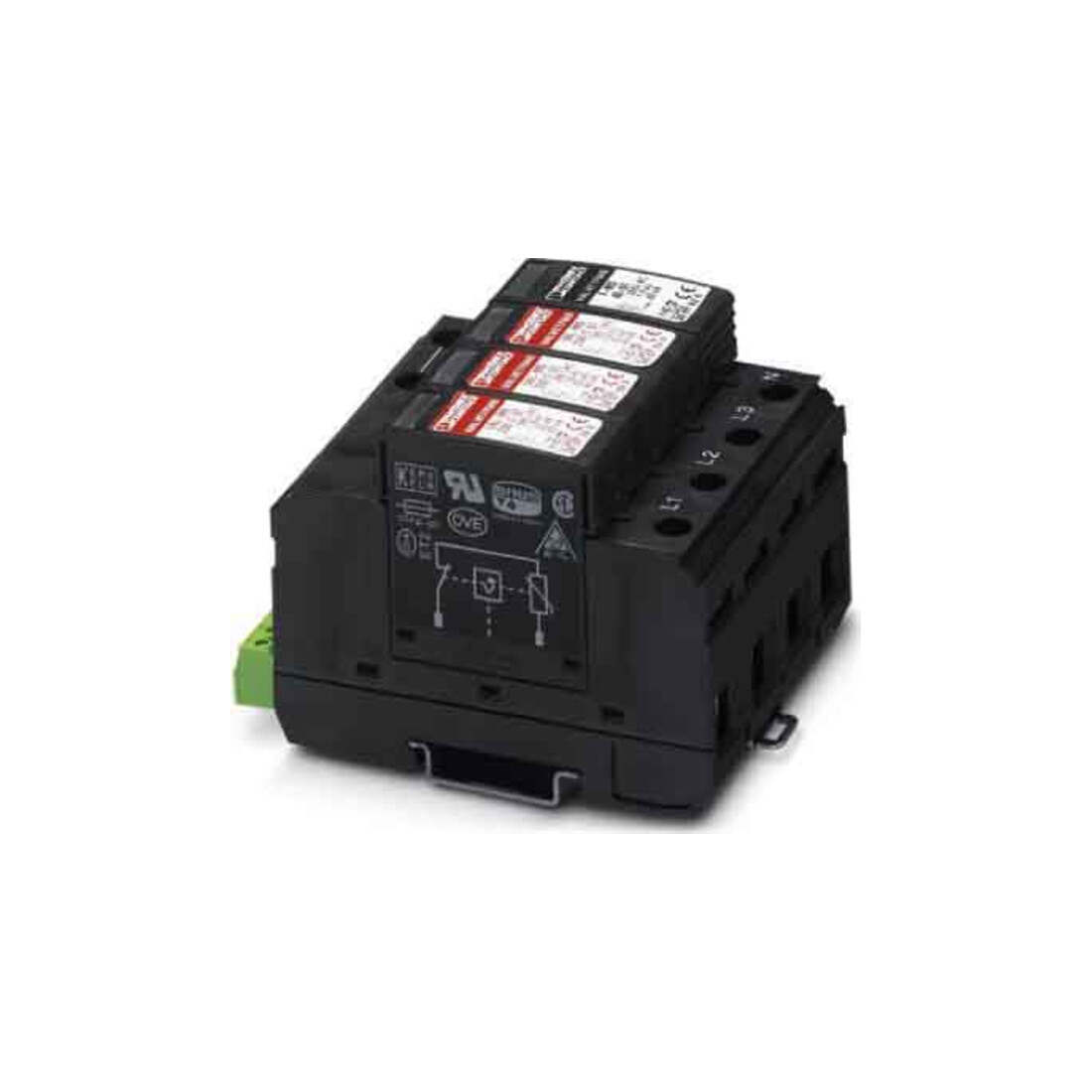 Phoenix Contact Parafoudre 230VAC 3+1 circuit VAL-MS 230/3+1 FM