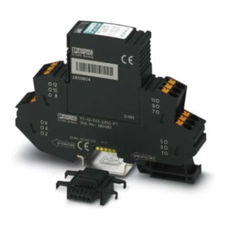 Phoenix Contact Parafoudre pour 4 conducteurs de signal PT-IQ-4X1+F-24DC-PT