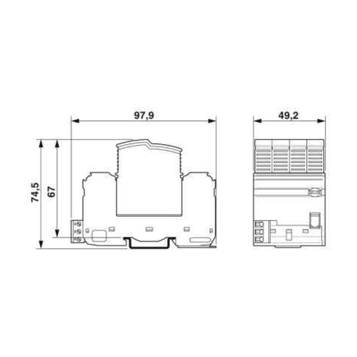 Phoenix Contact Parafoudre Type 2 VALSECT2-3S-350/40FM