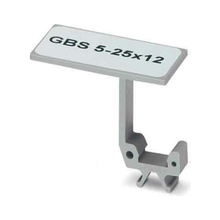 Phoenix Contact Plaque de repérage de groupe 25×12 mm GBS 5-25X12