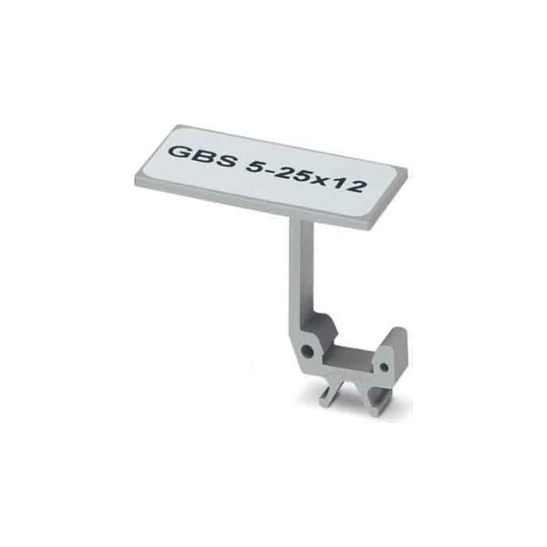 Phoenix Contact Plaque de repérage de groupe 25×12 mm GBS 5-25X12