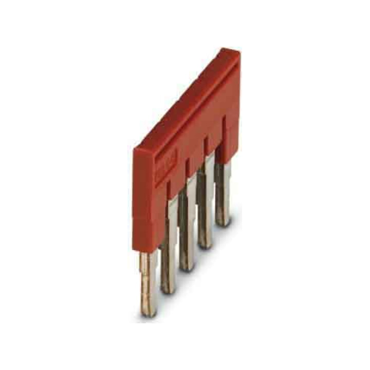 Phoenix Contact Pont de connexion 5 pôles rouge FBS 5-6