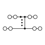 Phoenix Contact Potenzialverteiler 0, 14-2, 5qmm, 2-polig PTRVB 8-FI /BK-3
