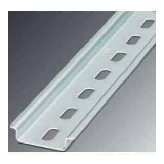 Phoenix Contact Rail porteur profilé fendu perforé L=2m NS 35/7,5 ZN Perf 2m