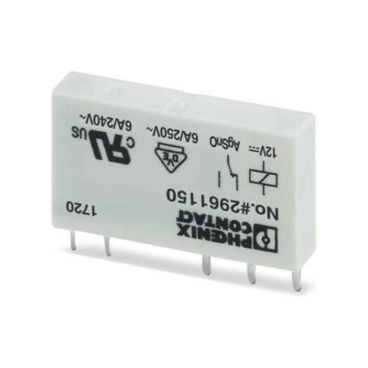 Phoenix Contact Relais miniature enfichable 12VDC 1W REL-MR-12DC/21