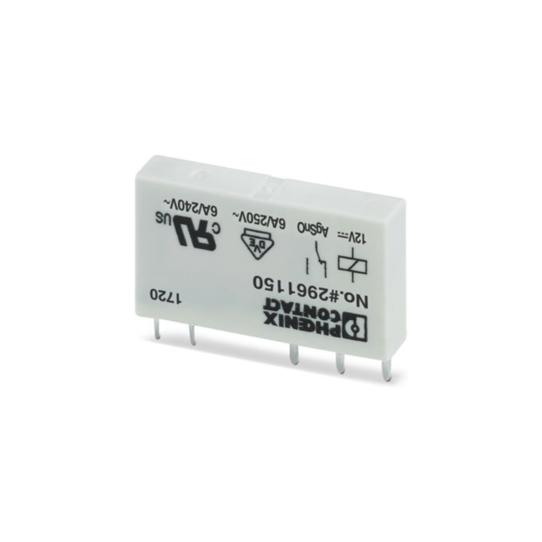 Phoenix Contact Relais miniature enfichable 12VDC 1W REL-MR-12DC/21