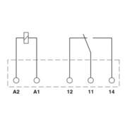 Phoenix Contact Relais miniature enfichable 12VDC 1W REL-MR-12DC/21-5