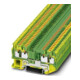 Phoenix Contact Schutzleiter-Reihenklemme 5, 2 mm, grün-gelb PT 2, 5-QUATTRO-PE-1