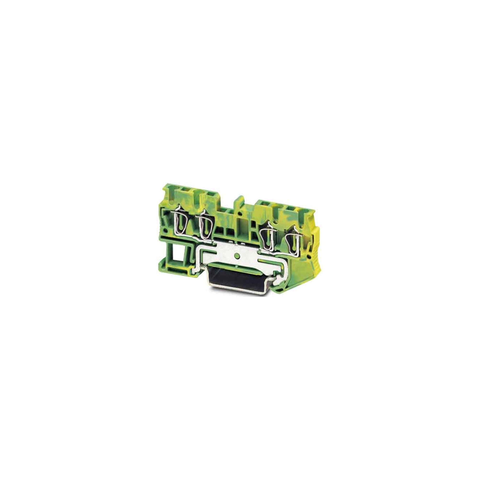 Phoenix Contact Schutzleiterklemme 0, 08-4qmm gn-ge ST 2, 5-QUATTRO-PE