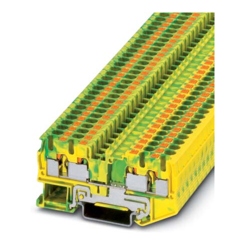 Phoenix Contact Schutzleiterreihenklemme 0,2-6qmm,grün-gelb PT 4-QUATTRO-PE