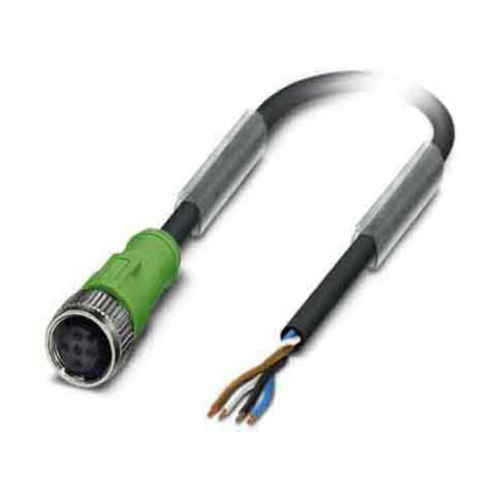 Phoenix Contact Sensor-Aktor-Kabel M12 gerade,4p.,10m SAC4P10,0-PUR/M12FS