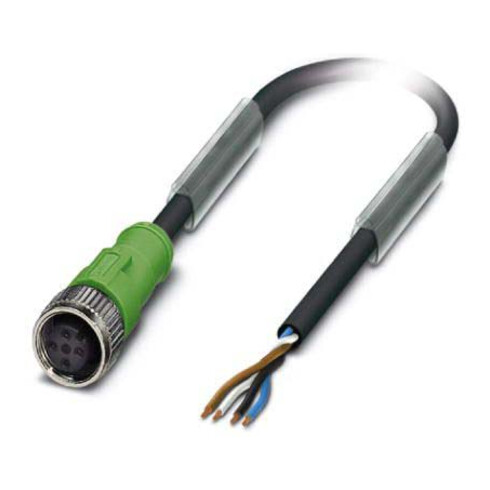 Phoenix Contact Sensor-Aktor-Kabel M12 gerade,4p.,10m SAC4P10,0-PUR/M12FS