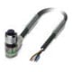 Phoenix Contact Sensor-Aktor-Kabel M12 gew., 4p., 10m SAC4P10,0PVC/M12FR3L