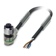 Phoenix Contact Sensor-Aktor-Kabel M12 gewinkelt,4p.,5m SAC4P5,0PUR/M12FR-3L-4