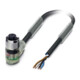 Phoenix Contact Sensor-Aktor-Kabel M12 gewinkelt,4p.,5m SAC4P5,0PUR/M12FR-3L
