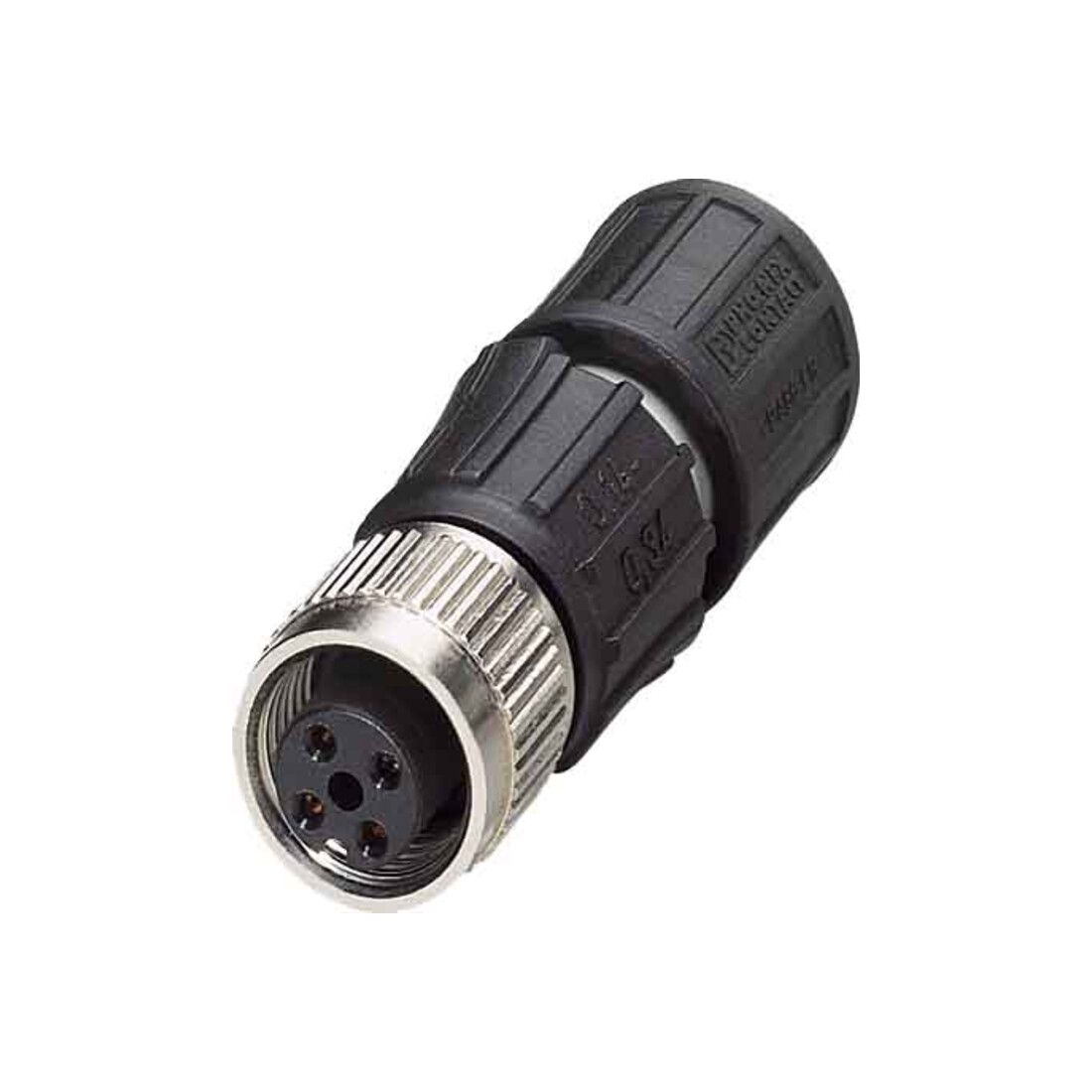 Phoenix Contact Sensor-Aktor-Stecker 4p.,M12-Buchse ger. SACCM12FS-4QO-0,34-M