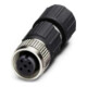 Phoenix Contact Sensor-Aktor-Stecker 4p.,M12-Buchse ger. SACCM12FS-4QO-0,34-M