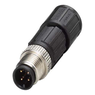 Phoenix Contact Sensor-Aktor-Stecker 4p.,M12-Stecker,ger. SACCM12MS-4QO-0,34-M